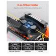 Aparat lipit fibra optica, 6 motoare, Aliniere miez si invelis, Suport fibra 3 in 1, Ecran tactil 5 inch, sudura rapida 6 s, acumulator 7.8 Ah