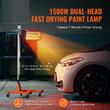 Lampa cu infrarosu pentru uscare vopsea, 1500 W, suprafata coacere 0.32 mp, Inaltime reglabila 300-1500 mm, stativ, 4 x roti