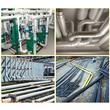Camera inspectie endoscop Vevor Profesional, Monitor HD 4.3”, Lungime 50 m, IP68, Led, pentru conducte