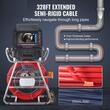 Camera inspectie endoscop, Monitor mare color HD 10.1”, Lungime cablu 100 m, IP68, 12xLed, unghi 145°, Zoom digital 3x