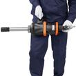 Cheie de impact pneumatica, 1 inch, cuplu maxim 6710 Nm, 14 Bar, Aluminiu, 3000 rpm, Ax lung