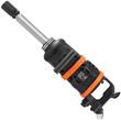 Cheie de impact pneumatica, 1 inch, cuplu maxim 6710 Nm, 14 Bar, Aluminiu, 3000 rpm, Ax lung