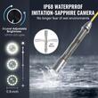 Camera inspectie endoscop, Monitor mare color HD 10.1”, Lungime cablu 50 m, IP68, 12xLed, unghi 145°, Zoom digital 3x
