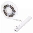 Banda led 2835, Lungime 1 m, 2.4W, 2700K Lumina neutra, senzor miscare, Alimentare baterii 4 x AAA, IP65