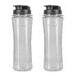 Blender automatic smoothie, putere 300W, 1 viteza, cutite inox, 2 recipiente
