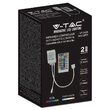 Controller banda led RGB si Alb, 12/24V, 120/240W, Telecomanda 26 butoane