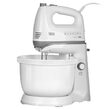 Mixer cu bol rotativ 3.4 l, White 400 W, 5 trepte de viteza, functie turbo