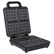 Aparat pentru 4 Wafe, Teesa 1100 W, Termostat, Placi neaderente, placa 239 x 239 mm