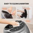 Aparat Shiatsu masaj pentru picioare, 30 W, incalzire 35°C - 60°C, 3 niveluri de intensitate, 3 viteze de rulare, ecran tactil