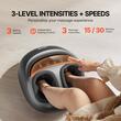 Aparat Shiatsu masaj pentru picioare, 30 W, incalzire 35°C - 60°C, 3 niveluri de intensitate, 3 viteze de rulare, ecran tactil