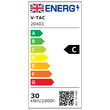 Proiector led, 30 W, 4110 lm, 6500 K, IP65, Aluminiu