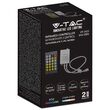 Controller banda led Alb, 12/24V, 120/240W, Telecomanda 24 butoane