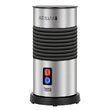 Aparat spuma lapte 2 in 1 pentru cafea tip Milk Frother, 600 ml, 550W, spuma calda/rece latte, cappuccino, macchiato, frappe, Inox