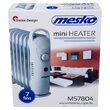 Mini Calorifer electric cu ulei, Alb, 7 elementi, Termostat reglabil, 800 W