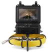 Camera inspectie endoscop Vevor Profesional, Monitor mare color HD 9”, Lungime 91.5 m, IP68, 12xLed, pentru conducte