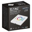 Controller banda led RGB si Alb, Touch 12/24V, max 10 A