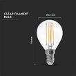 BEC E14 P45 CU FILAMENT LED 6W 6400K