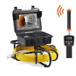 Camera inspectie endoscop cu locator 512 Hz, Vevor Profesional, Monitor mare color HD 9”, Lungime 50 m, IP68, 12xLed, pentru conducte