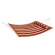 Hamac matlasat cu perna, pentru 2 persoane, max 225 kg, Dimensiuni pat 1400 x 1900 mm, Maro