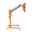 Lampa tripla cu infrarosu, stativ, pentru uscare vopsea, 3300 W, suprafata coacere 0.8 mp, 4 x roti, Cronometru, Inaltime reglabila hidraulica 200-2400 mm