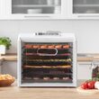 Deshidrator fructe si legume, 650 W, 6 tavi, 5 programe automate