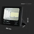 Proiector led cu incarcare solara 35W, 6000K, 2450 lm, telecomanda, 325 x 85 x 280 mm