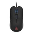 Mouse gaming cu fir K&M, USB, 10 butoane, Rezoluție 800/1600/2400/3600/5000 dpi