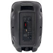 Boxa portabila iluminata LED, 40W RMS, USB/SD/BT/FM, 235x210x385 mm