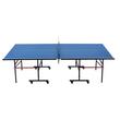 Masa tenis 2740x1525x760 mm, Pliabila, 8 x roti, Interior, fileu inclus, grosime 18 mm