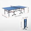 Masa tenis 2740x1525x760 mm, Pliabila, 8 x roti, Interior, fileu inclus, grosime 18 mm