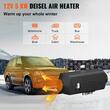 Incalzitor stationar, Sirocou diesel 5 kW, alimentare 12V DC, Telecomanda, 0.11-0.51 l/h, Rezervor extern 10 l, suprafata 30 mp
