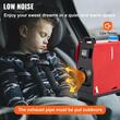 Incalzitor stationar diesel LCD all-in-one 8 kW, alimentare 12V DC, Telecomanda, consum 0.18-0.48 l/h, Rezervor intern 5 l