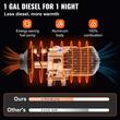 Incalzitor stationar diesel LCD all-in-one 8 kW, alimentare 12V DC, Telecomanda, consum 0.18-0.48 l/h, Rezervor intern 5 l
