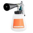 Pistol de curatare cu aer comprimat cu duza rotativa Vortex 100 ml/min, Rezervor 1 l, 6-9.2 bar, 3 x conectori, Husa si perie