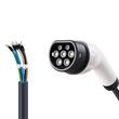 Statie de incarcare pentru vehicule electrice EV VEVOR, 0-32A reglabila, 7/11kW 220-240/380-400V type 2, IP66, IEC 62196-2, monofazat/trifazat, interior/exterior