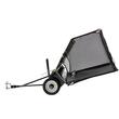 Masina pentru maturat gazon, atasabila ATV sau tractoras, Latime de lucru 132 cm, cos colectare 736 l, Inaltime reglabila