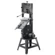 Fierastrau cu banda pentru Lemn, 1.1 kW, 0° la 45, 4 viteze reglabile, 440-880 rpm, masa de taiere 395 x 545 mm, Lampa, Lungime banda 2780 mm