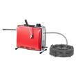 Sarpe pentru desfundat tevi, Electric, Profesional, 6 x capete taiere, 400 W, 2 x cabluri arc 12 m x 16 mm/0.4 m x 12 mm, pentru țevi cu diametrul de 50-110 mm