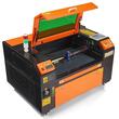 Masina de gravat cu laser, 60 W, zona lucru 41 x 61 cm, Compatibilă cu LightBurn, CorelDRAW, AutoCAD, Windows, Mac OS, Linux