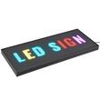 Reclama luminoasa led, Programabila, Wi-Fi, USB, Full Color, IP65, 990x350x55 mm, Aluminiu/ABS