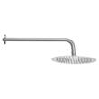 Set de dus, Montaj incastrat, Inox, Argintiu, Cap dus rotund 250 mm, Dimensiune 530 x 245 x 145 mm
