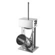 Masina electrica de umplut carnati, Profesionala, Inox, 4 x Tuburi, 200 W, control viteza, Capacitate 12 l