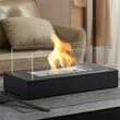Focar de masa cu bioethanol, 35 cm x 18 cm x 14 cm, 0.25 l, Otel/Inox/Sticla termorezistenta 