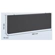 Reclama luminoasa led, Programabila, Wi-Fi, USB, Full Color, IP65, 990x350x55 mm, Aluminiu/ABS