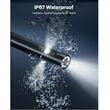 Camera endoscop industriala cu lentila tripla, Zoom 8X, ecran IPS HD 5", Lentila subtire 8 mm, IP67, cablu ultra-rigid 10 m