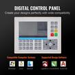 Masina de gravat cu laser, 60 W, zona lucru 41 x 61 cm, Compatibilă cu LightBurn, CorelDRAW, AutoCAD, Windows, Mac OS, Linux