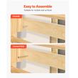 Structura de catarat multifunctionala 8 in 1, fixare pe perete, max 100 kg, Inaltime 2400 mm, latime 1500 mm, Lemn masiv
