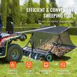Masina pentru maturat gazon, atasabila ATV sau tractoras, Latime de lucru 132 cm, cos colectare 736 l, Inaltime reglabila