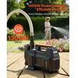 Pompa de suprafata, 1300 W, 4800 l/h, control electronic inteligent, afisaj LCD cu moduri Auto/Timer/Always-On