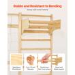 Structura de catarat multifunctionala 8 in 1, fixare pe perete, max 100 kg, Inaltime 2400 mm, latime 1500 mm, Lemn masiv
